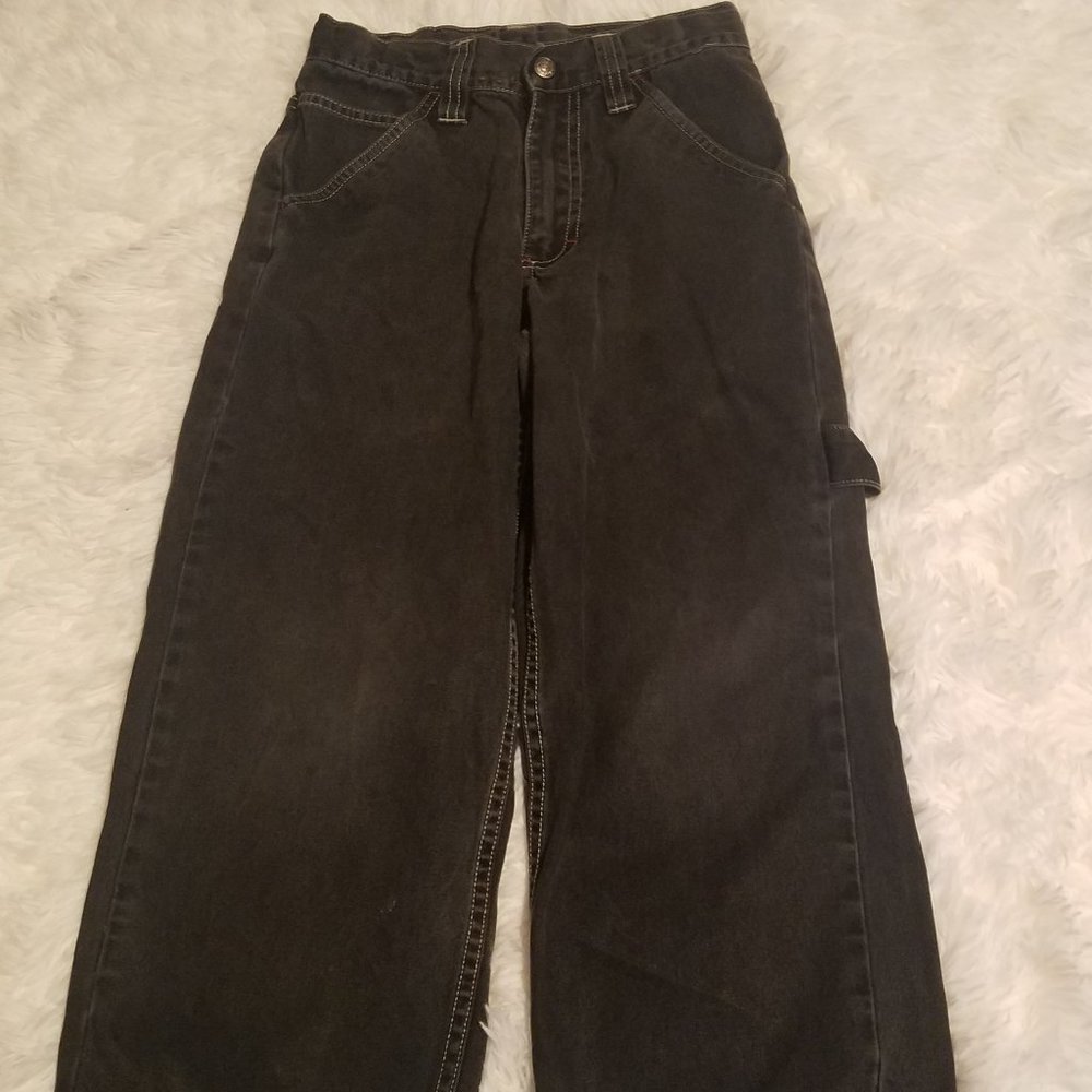 Boy's Black Lee Jeans. Size 8.